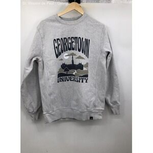 Uscape Georgetown University Sweatshirt Men's Small College Gray